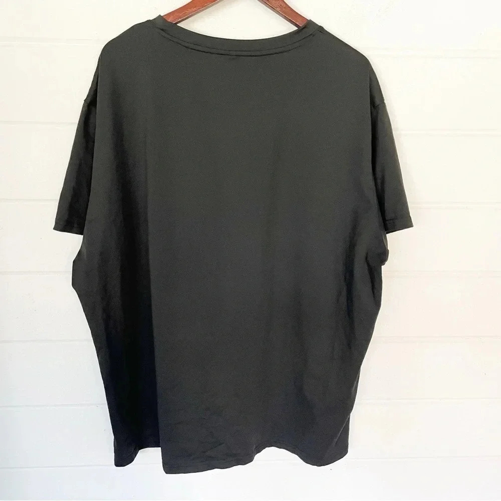 Unisex “Woodsboro Horror Film Club” Relaxed Fit Black Short Sleeve Tee Size 4XL - Picture 6 of 8